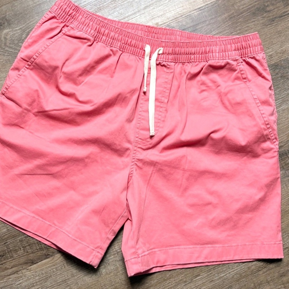 Southern Tide SunFarer Collection Mens Small Coral Pink Drawstring Shorts